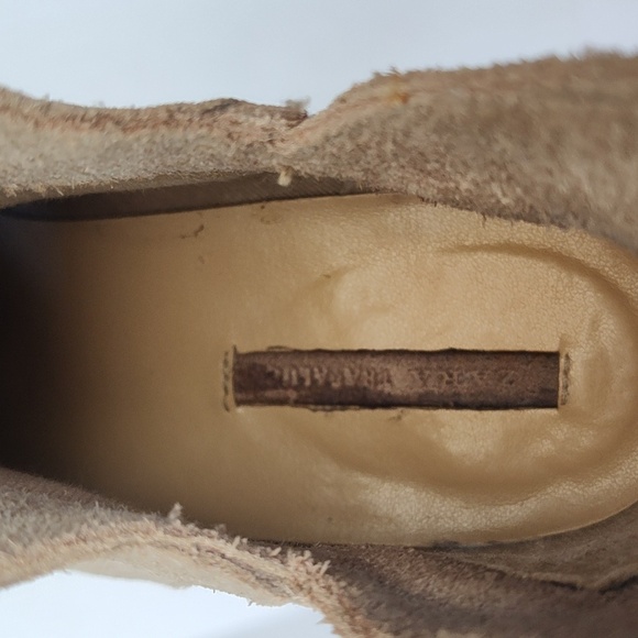 Zara nude tan suede ankle boots 36 - Picture 10 of 10